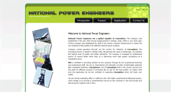 Desktop Screenshot of nationalpowerengineers.com