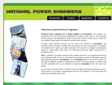 Tablet Screenshot of nationalpowerengineers.com